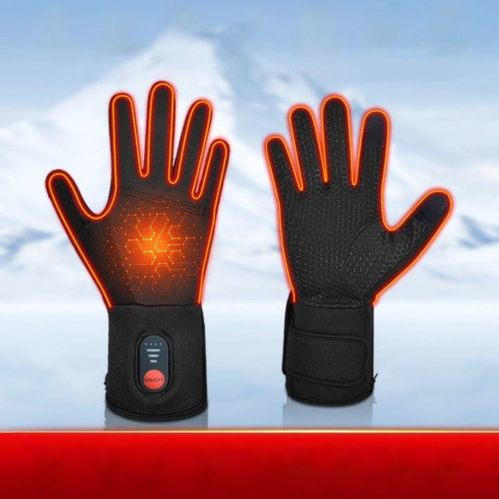 Outdoor Mountaineering Rechargeable Heated Gloves