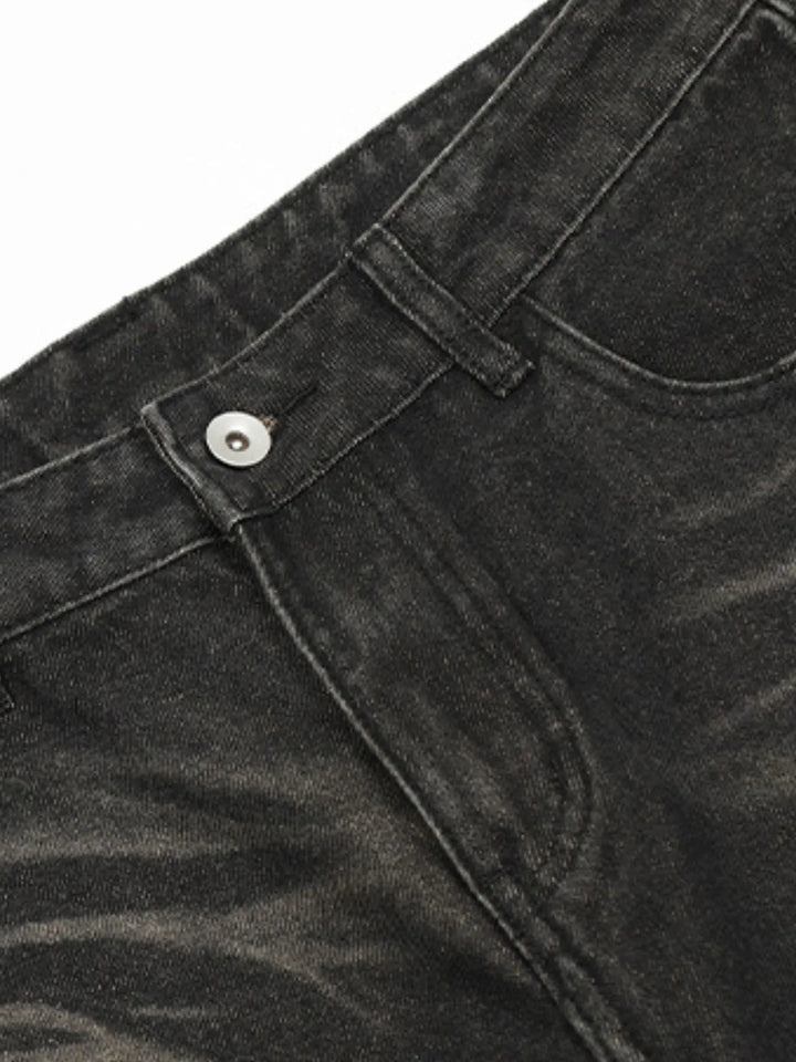 Men's Vintage Wash Loose Fit Jeans