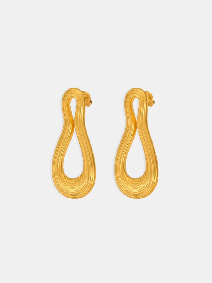 Titanium Steel Geometric Shape Earrings