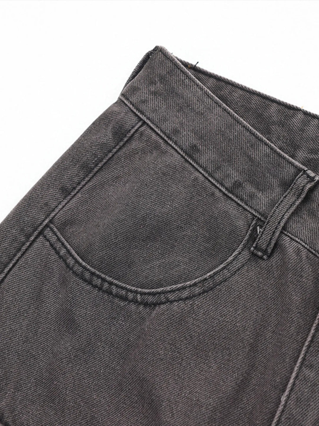 Men's Multi-Pocket Cargo Straight Jeans