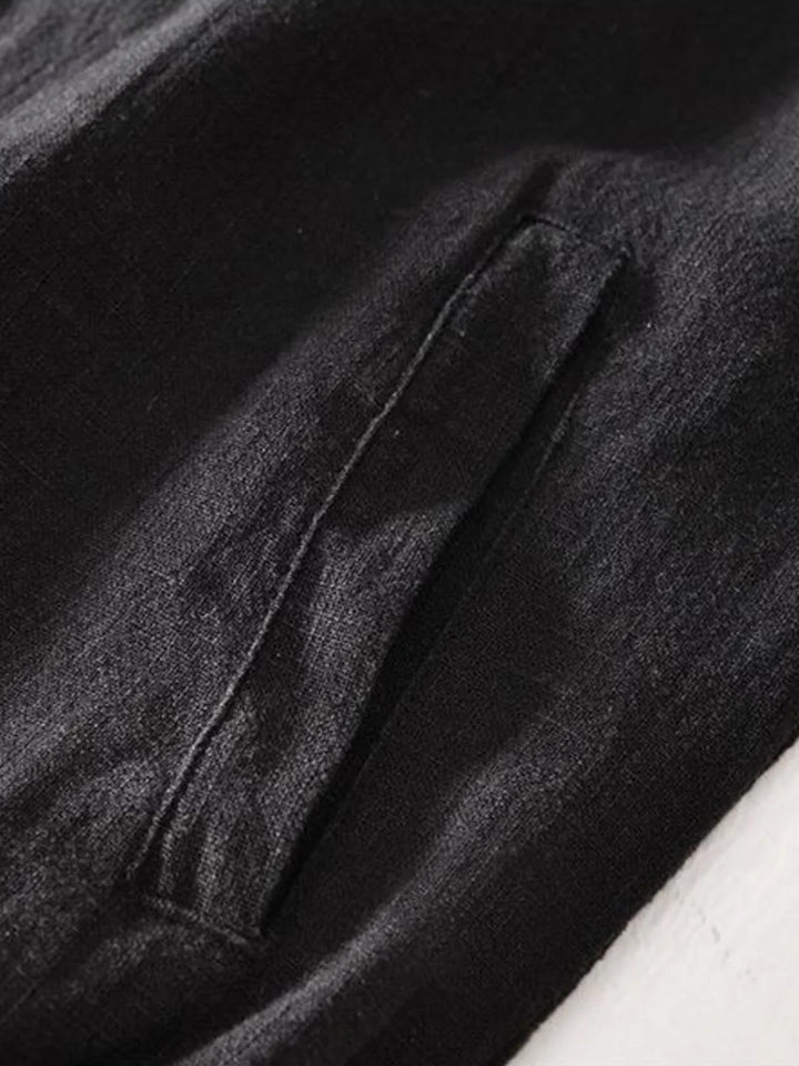 Men's Plus Size Zip Up Long Sleeve Jacket