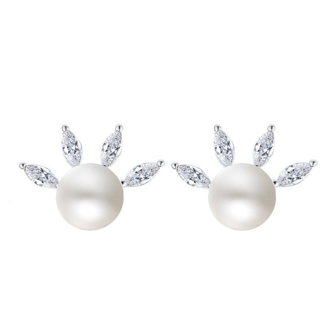 Pearl Stud Earrings