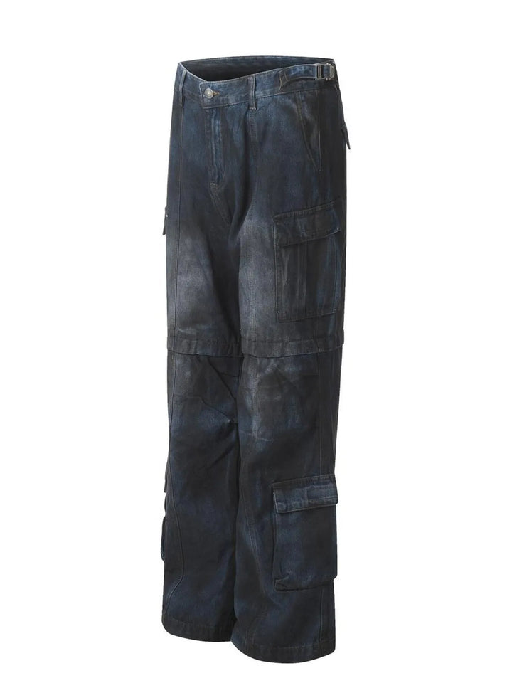 Men's Loose Fit Cargo Jeans