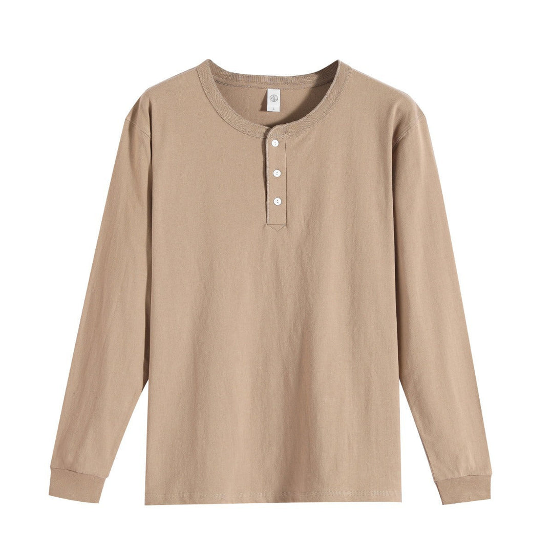 Pullover New Style Combed Pure Cotton Long Sleeve