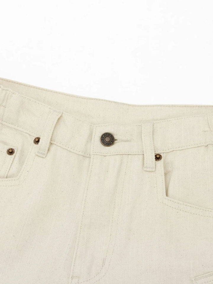 Men's Multi Pocket Curved Jeans