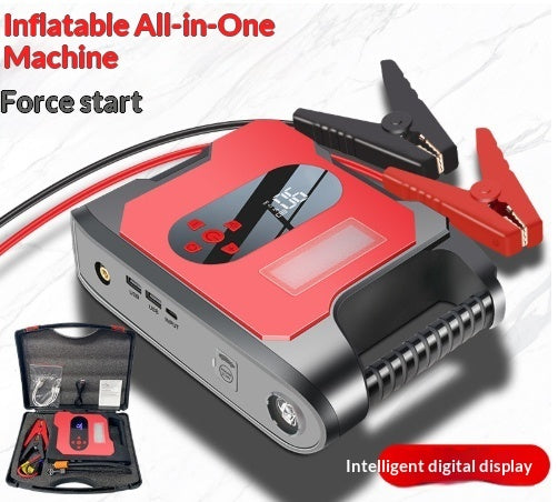 12V Car Jump Starter And Air Pump Combo For Vehicle Batteries