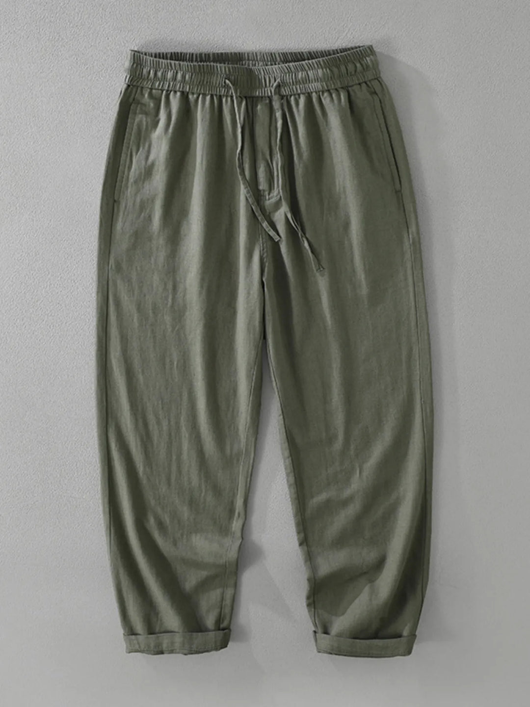 Men's Plus Size Drawstring Loose Fit Pants
