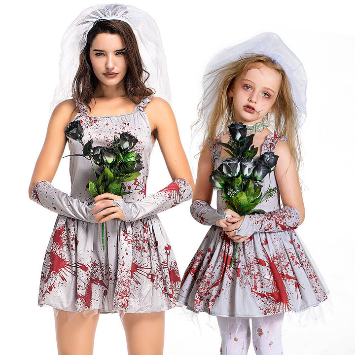 Halloween Costume Children's Gray Pettiskirt