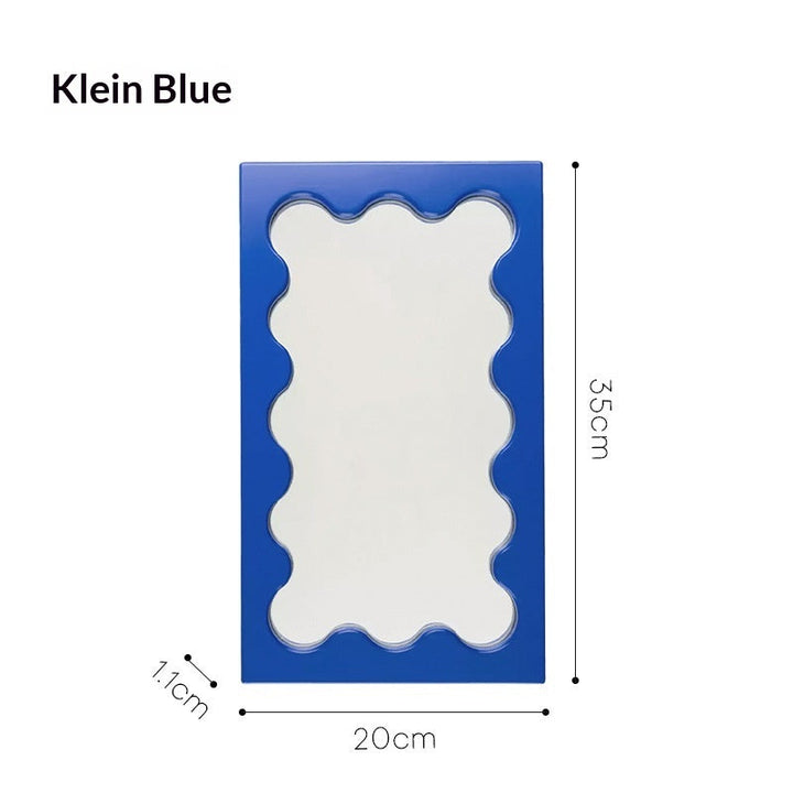 New Square Wave Pattern Vanity Mirror Wall Mirror Entryway Mirror