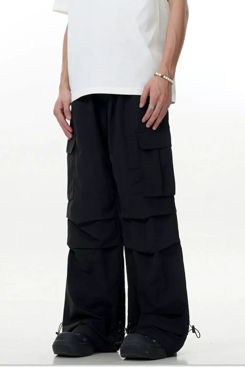 Men's Loose Fit Multi-Pocket Cargo Pants