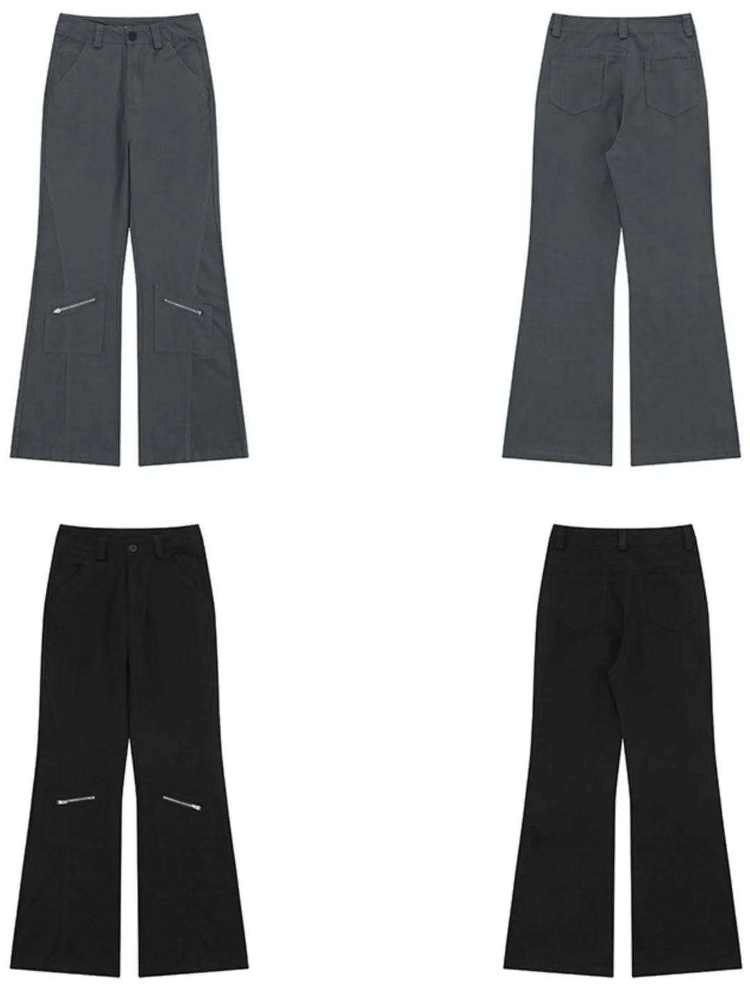 Men's Flare Jeans with Pockets