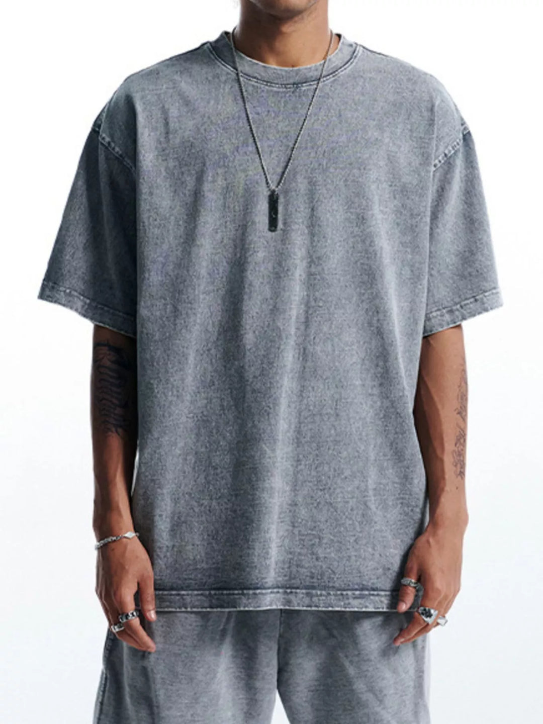 Men's Round Neck Short Sleeve T-Shirt