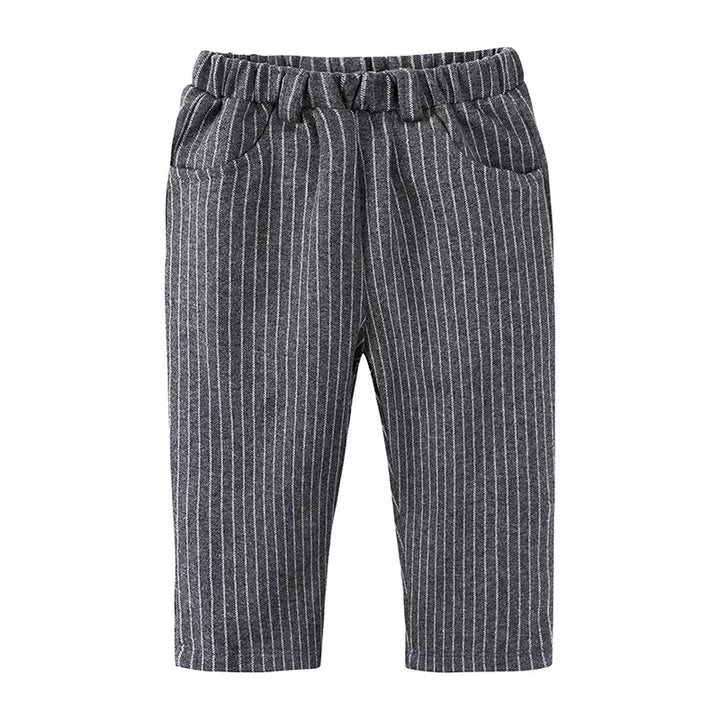 Children's Striped Vest and Pants Suit Set