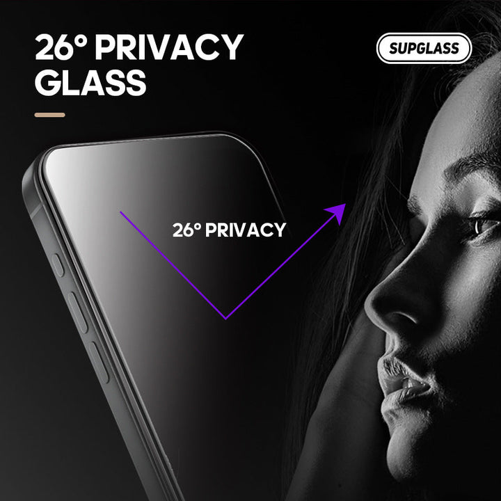 S Anti-peep Tempered Glass Film Screen Printing Process Protective Film