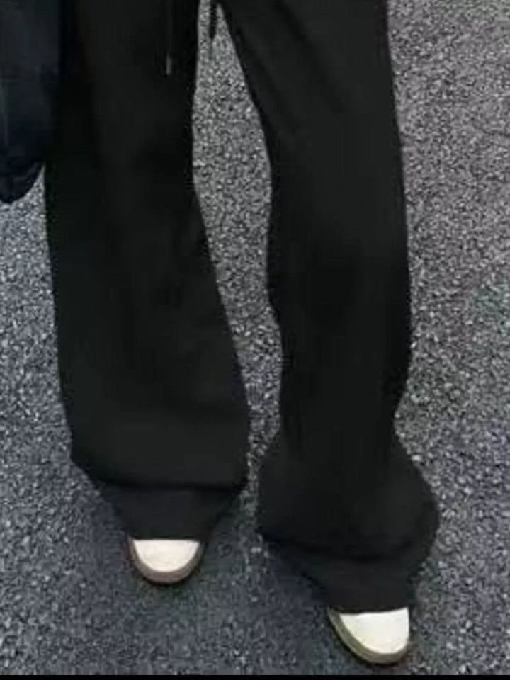 Wide Leg Drawstring Sweatpants