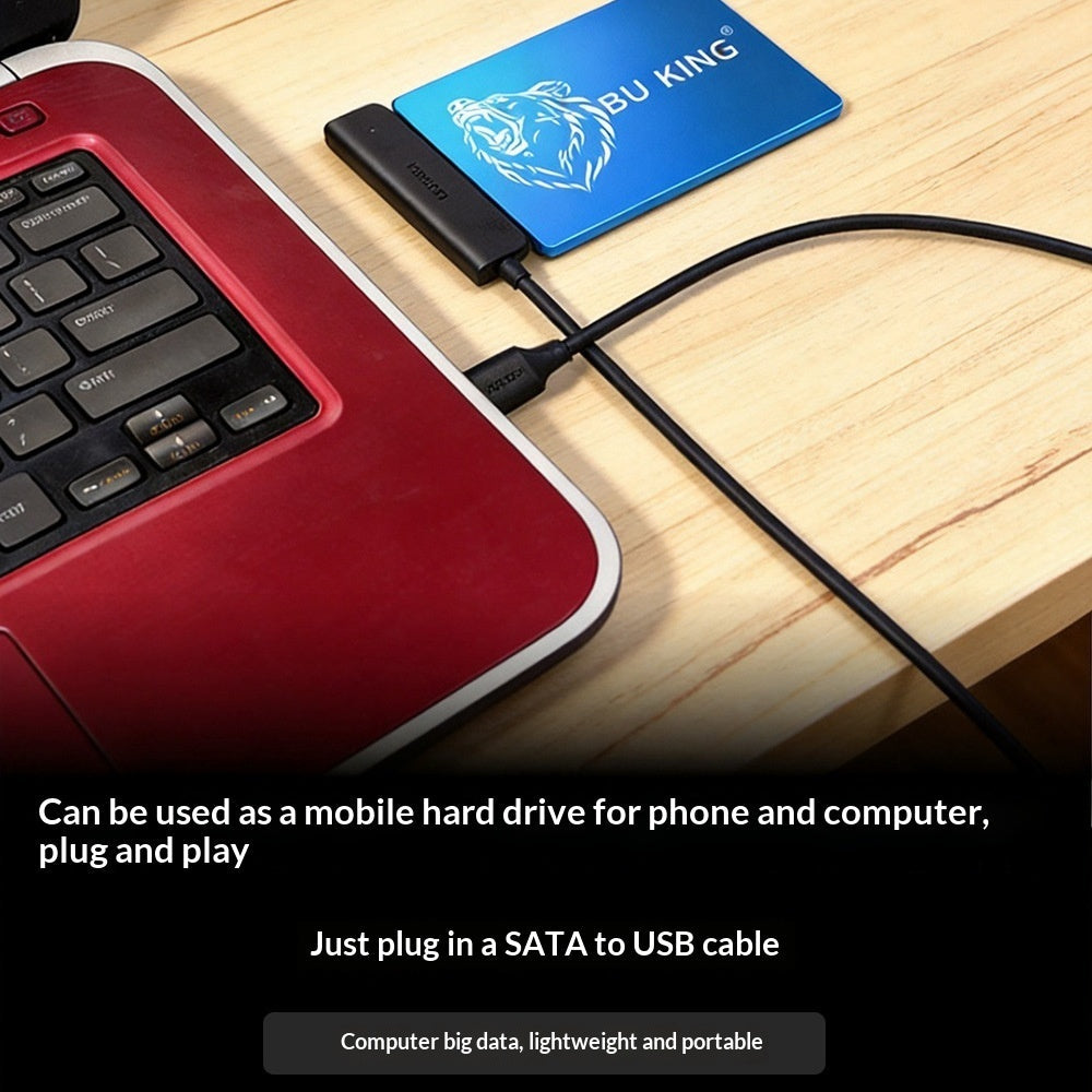 512GB SATA SSD Compatible With Both Laptops And Desktops