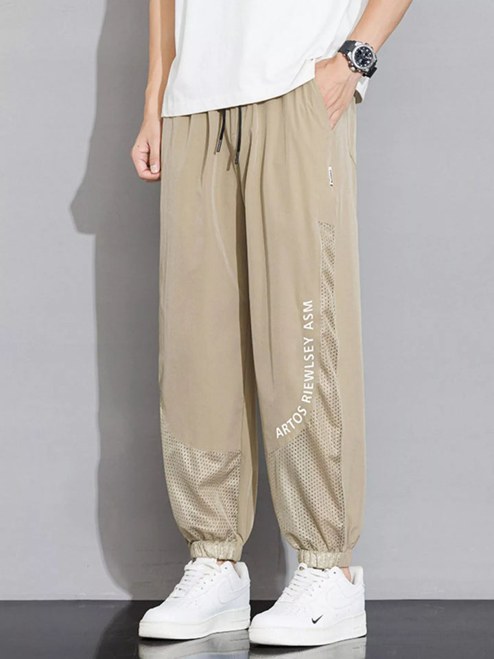 Men's Plus Size Wide Leg Pants