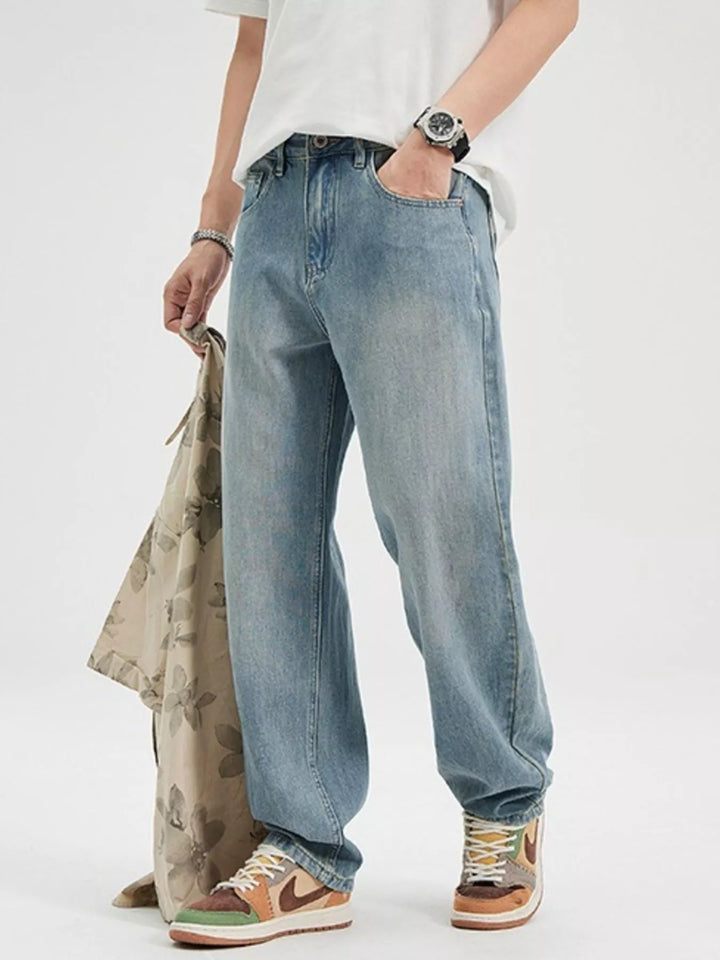 Men's Wash Relaxed Fit Jeans