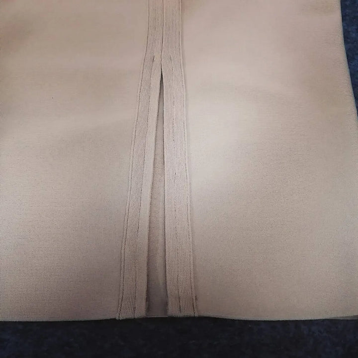 Elegant Beading Party Midi Dress