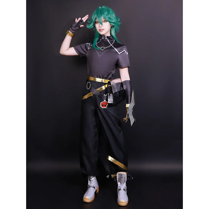 Ezreal Cosplay Costume – League of Legends Outfit with Wig & Props
