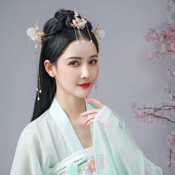 Tassel Full Set Antique Hair Clasp Chinese Style Classical Simplicity Hair Accessories