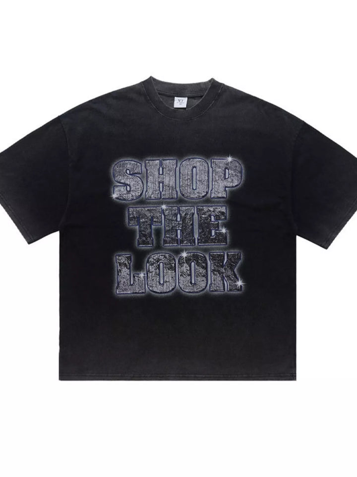 Men's Letter Graphic Short Sleeve T-Shirt