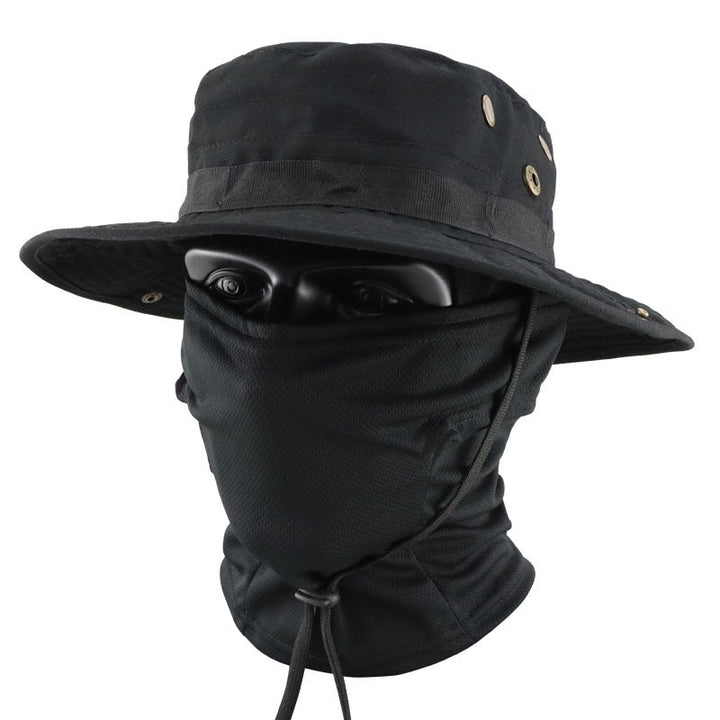 Multi-functional Outdoor Sun Protection Breathable Round-brim Fishing Hat