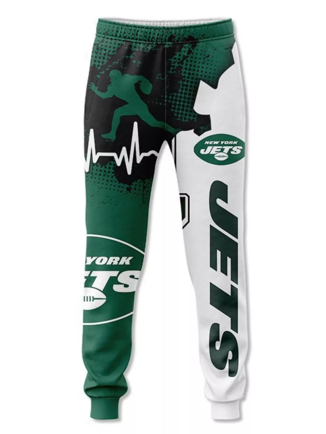 Men's Full Size Printed Loose Fit Joggers Plus Size