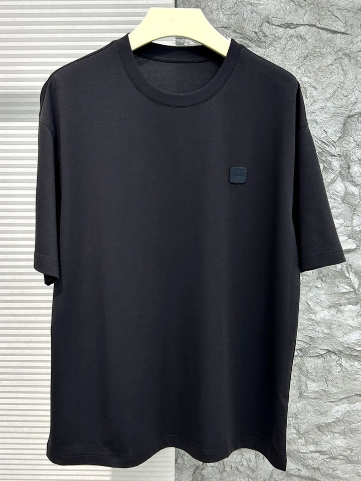 Men's Plus Size Round Neck Short Sleeve T-Shirt