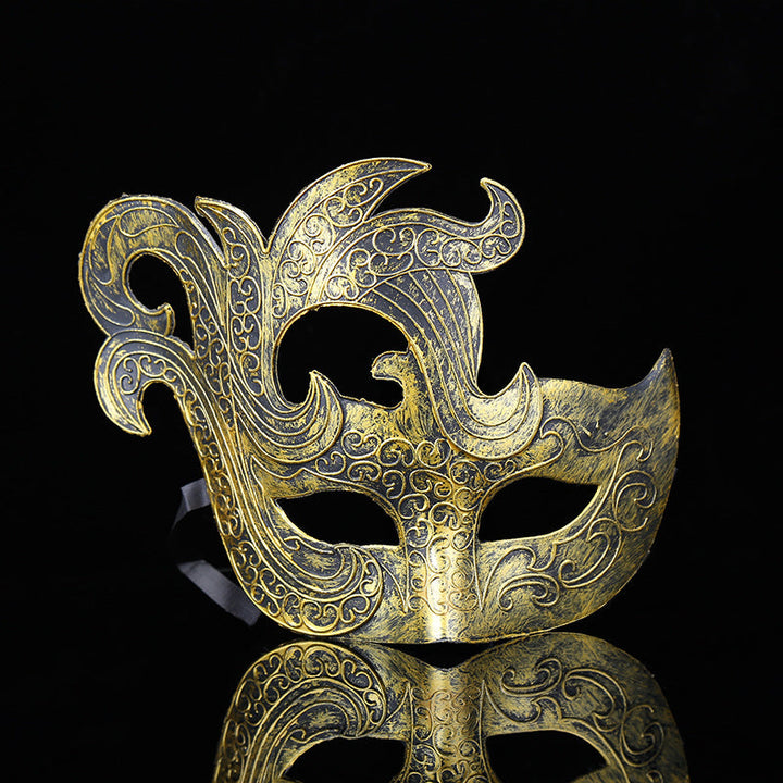 Creative Fashion Antique Plastic Mask Halloween Party Mask