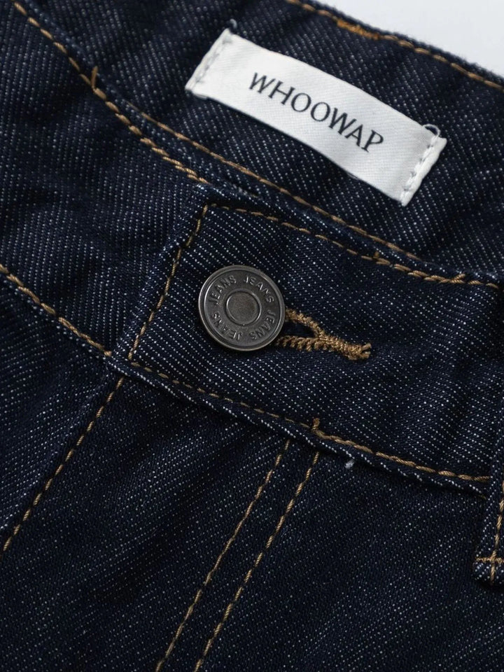 Men's Wide-Leg Denim Shorts