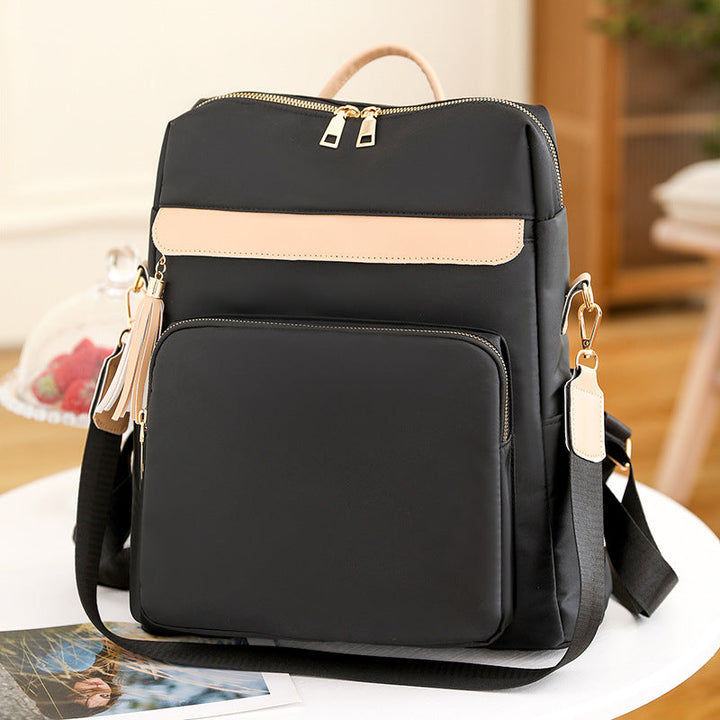 Nylon Anti-Theft Casual Dual-Use Backpack