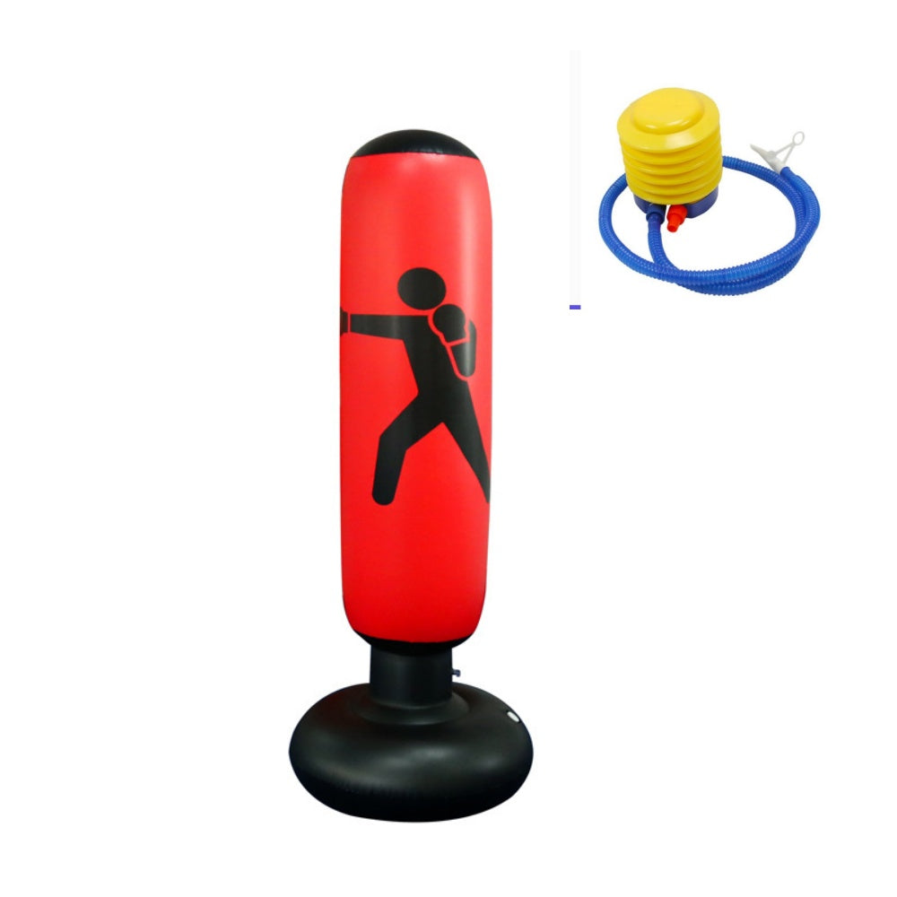 Fitness Inflatable Boxing Column Fighting Column Sandbag Vertical Venting Toy