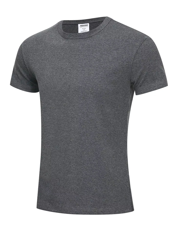 Men's Round Neck Short Sleeve T-Shirt