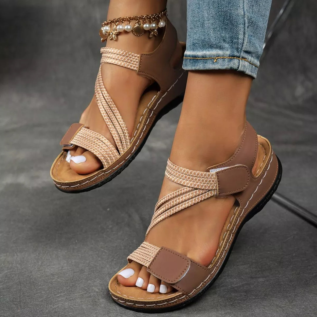 Open Toe Wedge Sandals