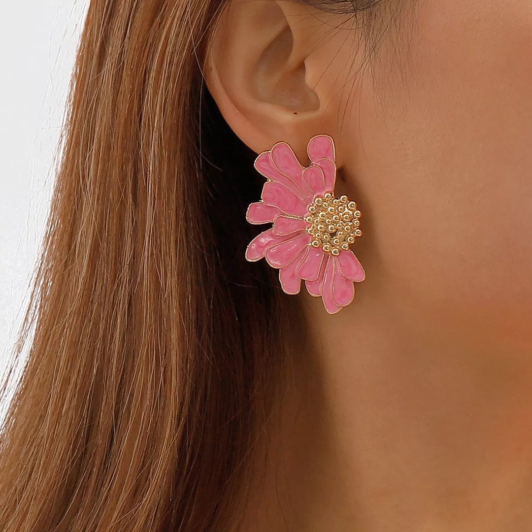 Flower Stud Earrings