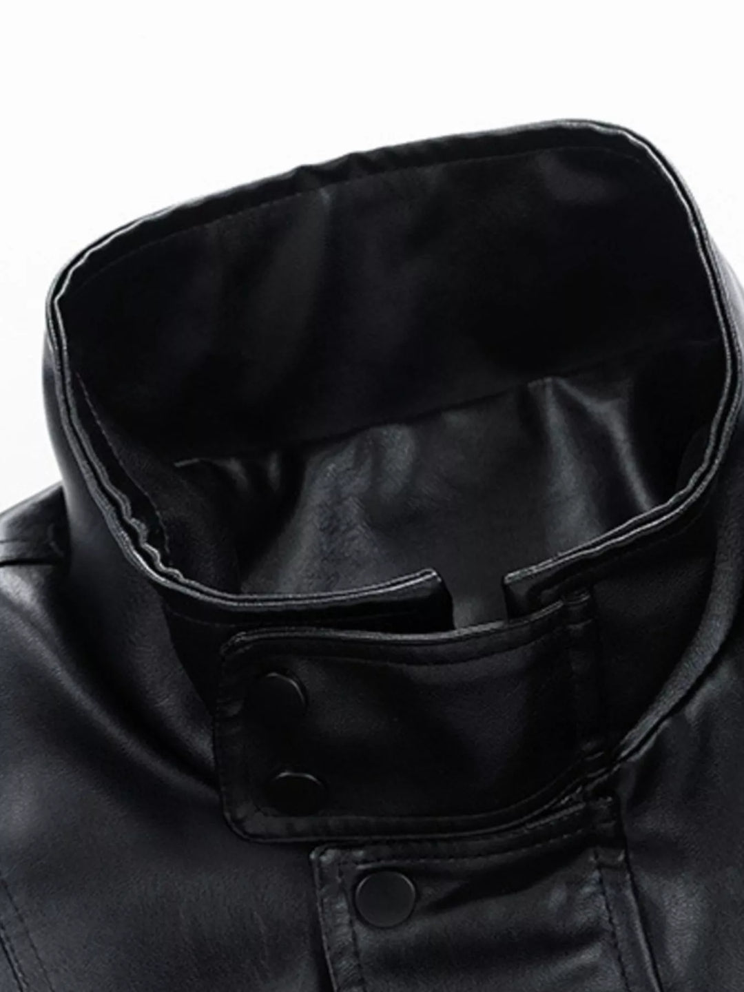 Men's Plus Size Urban Style Faux Leather Jacket
