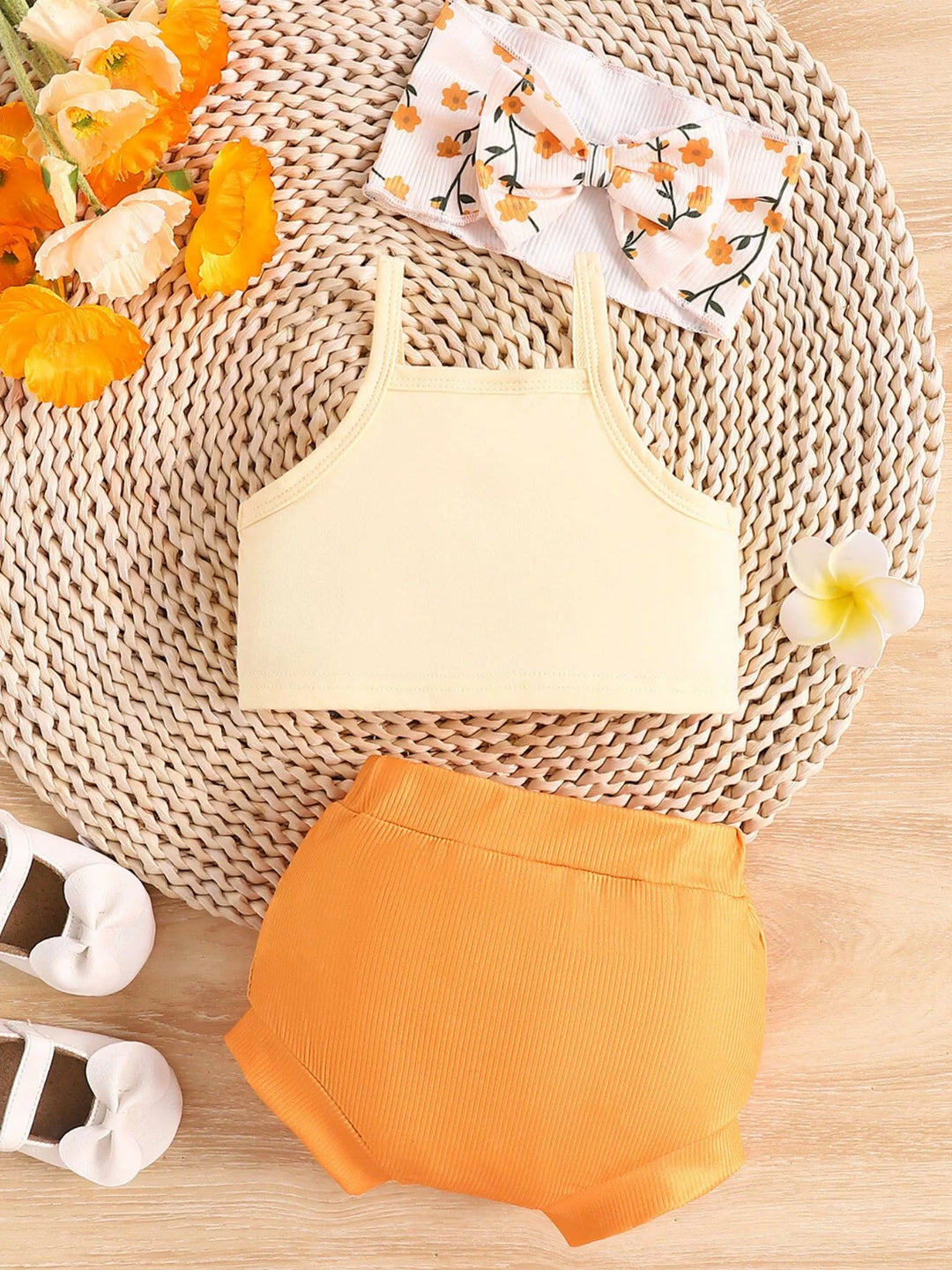 Children's Letter Cami and Shorts Set