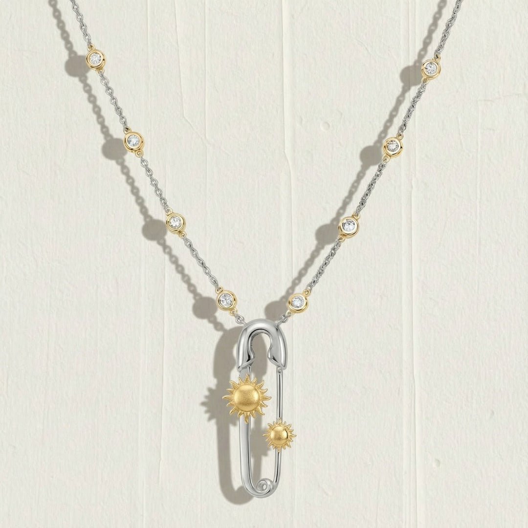 Fashionable Pin-shaped Necklace For Women