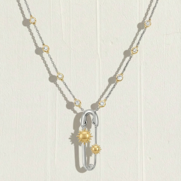 Fashionable Pin-shaped Necklace For Women