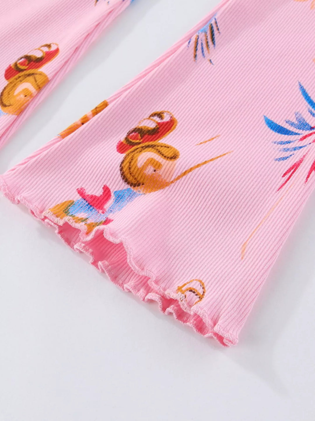 Children's Fairy Print Flared Leggings
