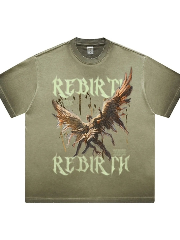 Men's Graphic Round Neck T-Shirt