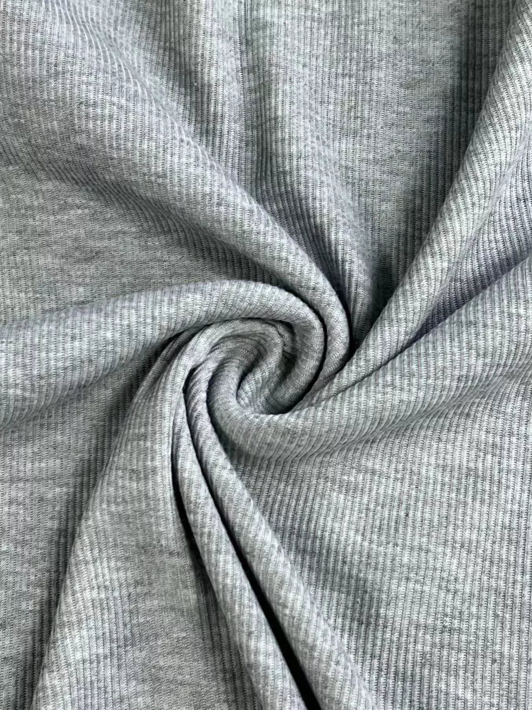 Full Size Ruffled Sleeve Ribbed Knit T-Shirt Plus Size