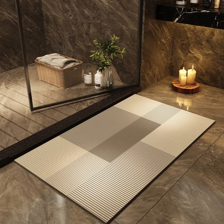 Printed Quick-drying Water-absorbent Bathroom Floor Mat