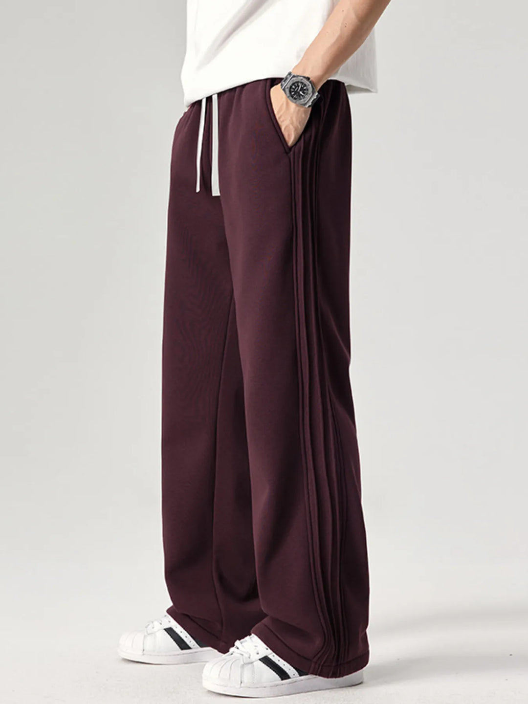 Men's Plus Size Casual Loose Fit Pants