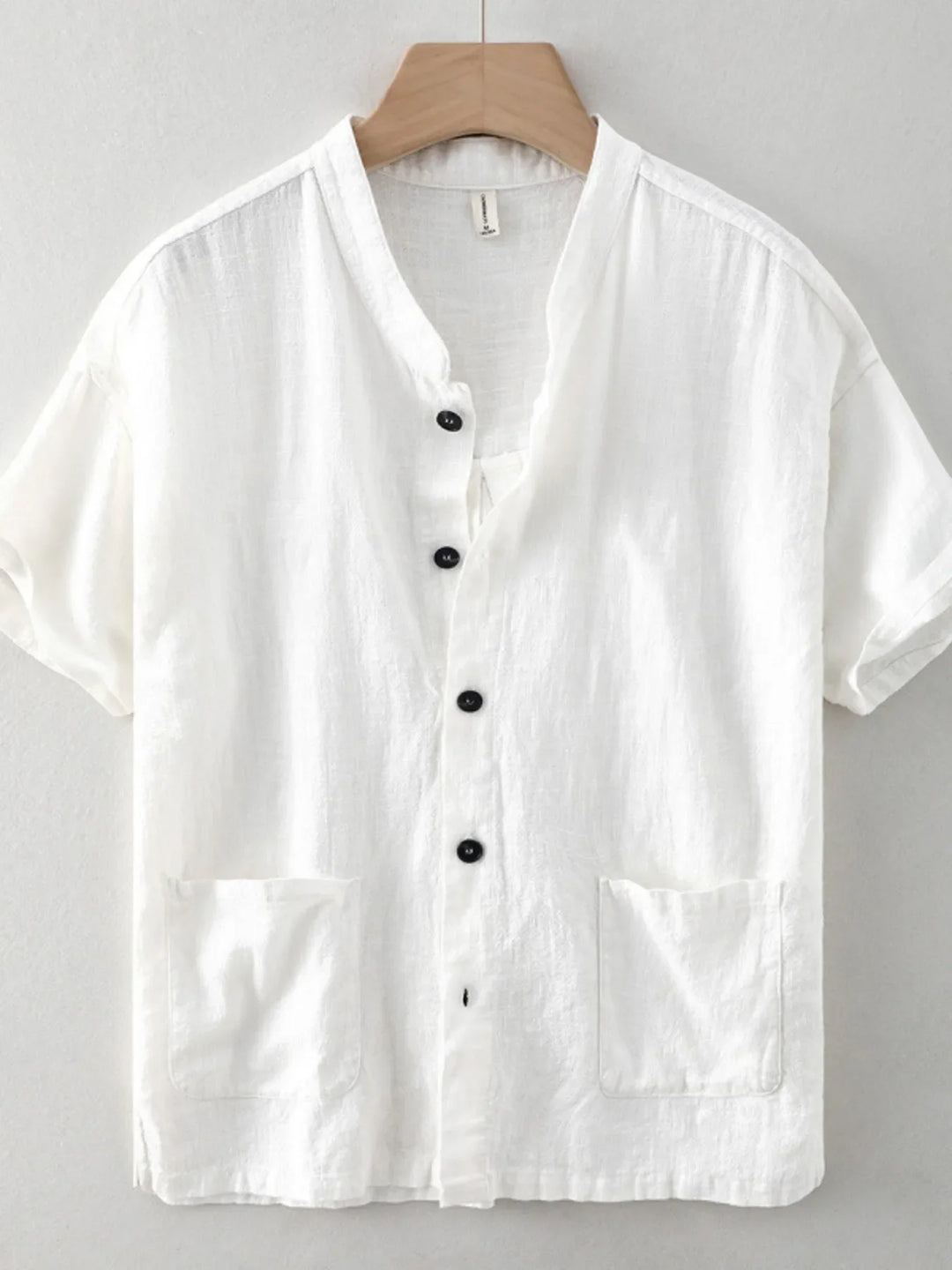 Men's Plus Size Button Up Short Sleeve Shirt