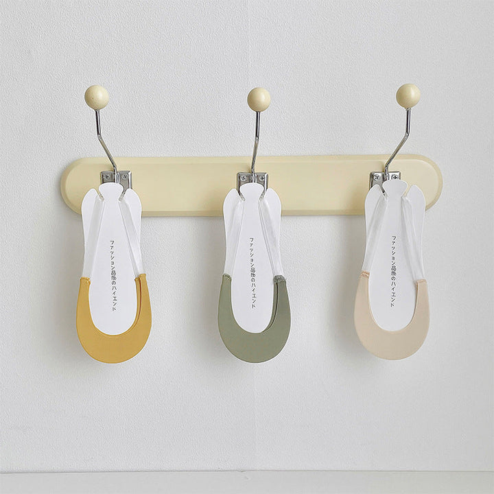 High Heel Socks Women Cotton Ice Silk Boat Socks
