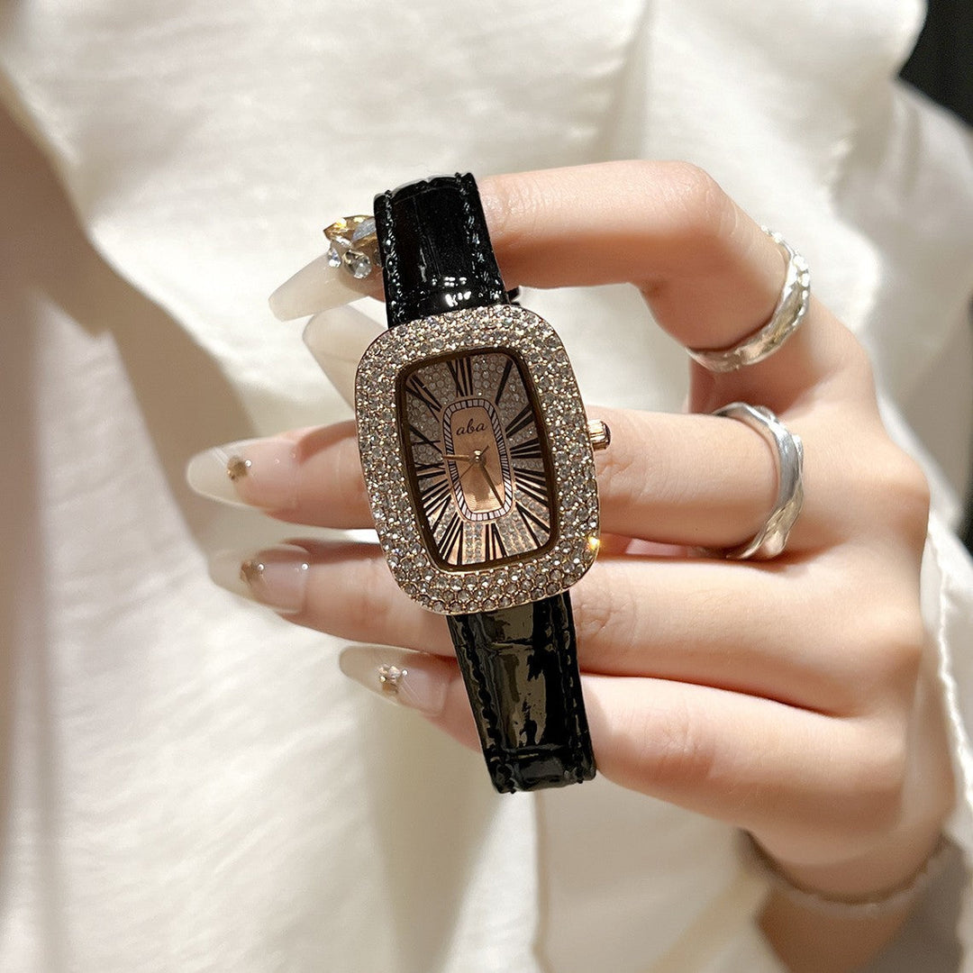 Full Diamond Waterproof Quartz Watch