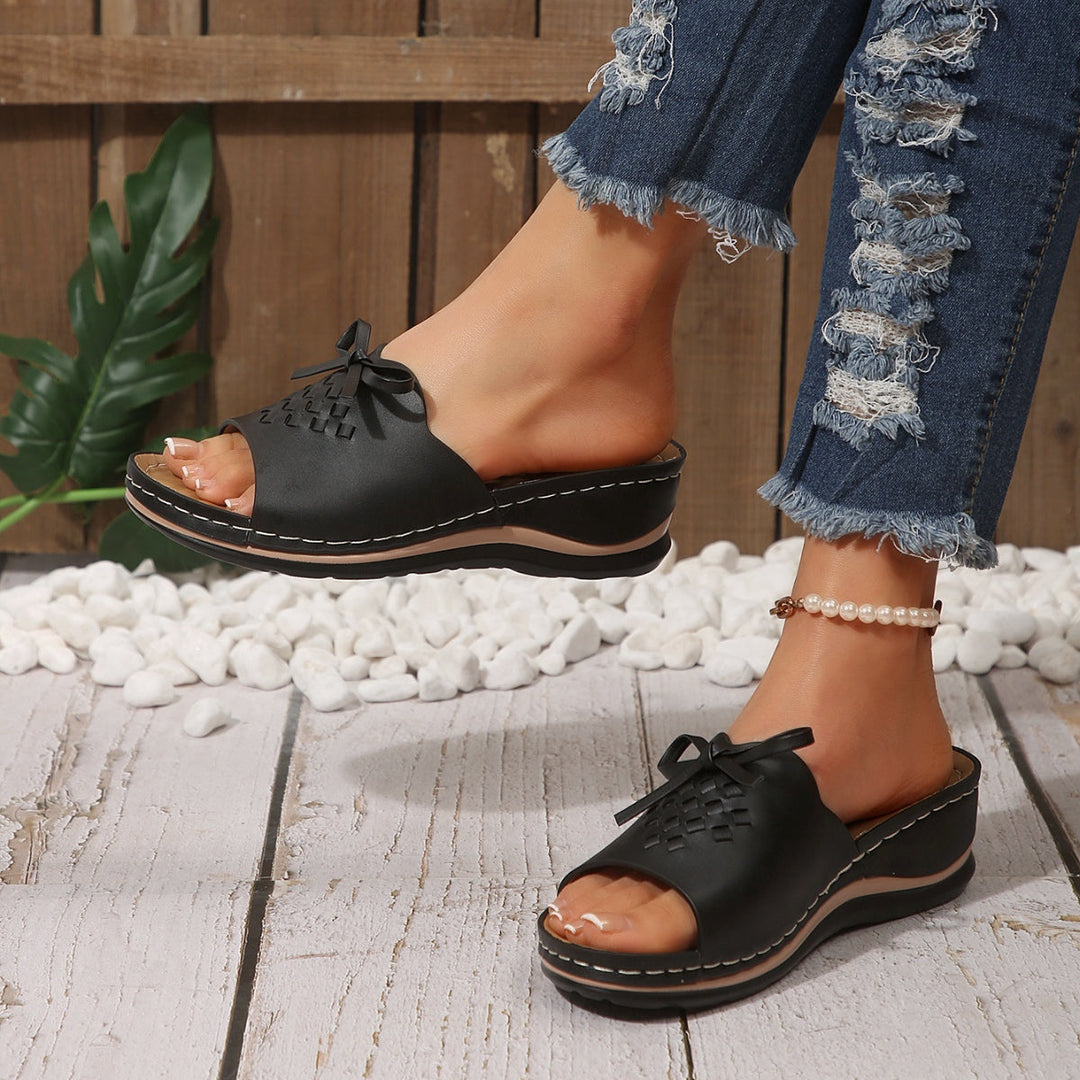 Open Toe Wedge Sandals
