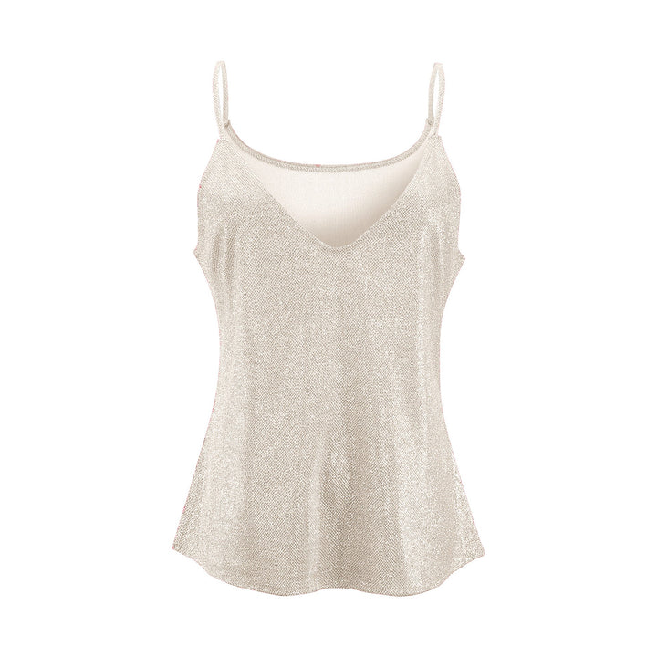 Sequin V-Neck Cami